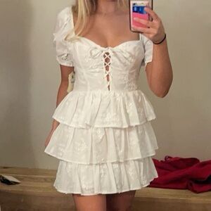 Altard State white boho dress